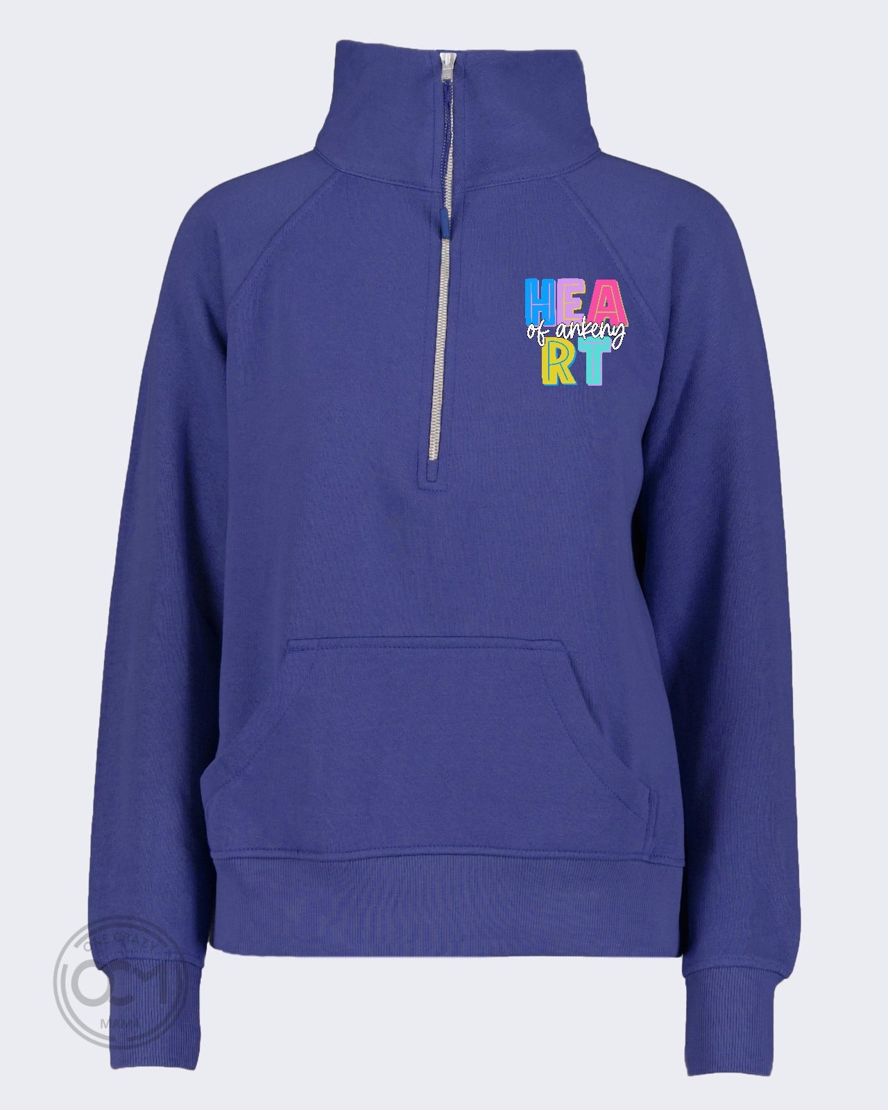 Enza - Ladies Half Zip Fleece (Heart of Ankeny)