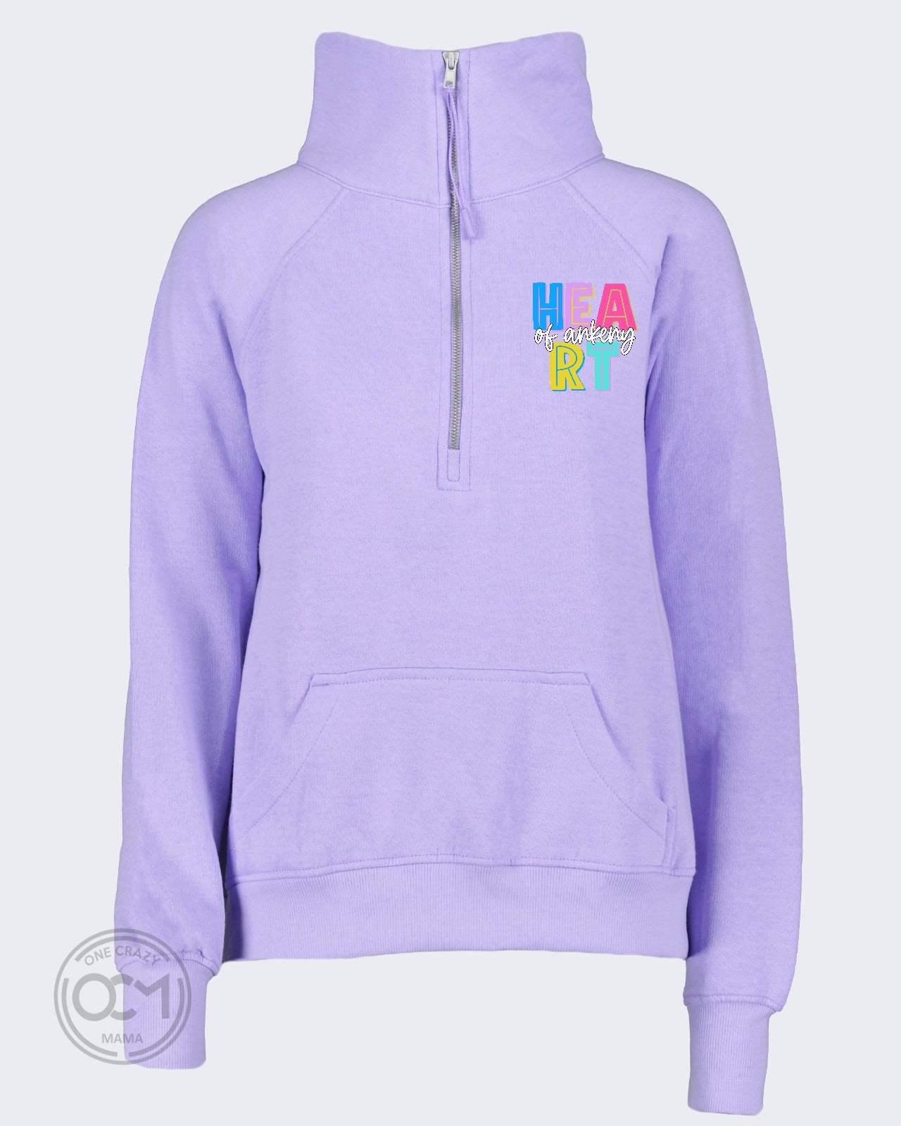 Enza - Ladies Half Zip Fleece (Heart of Ankeny)