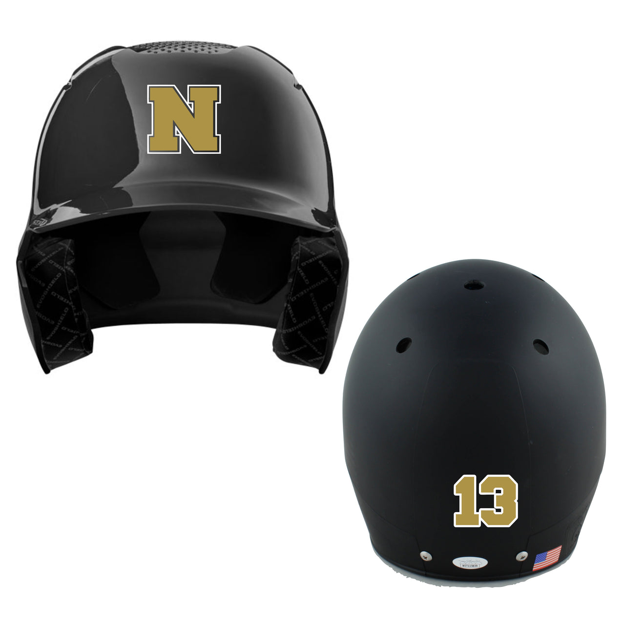 Helmet Decals - (NE Gold)