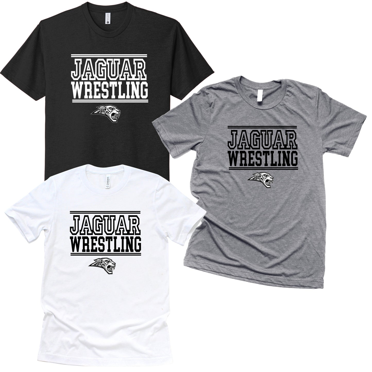 Adult -  (6 Shirt Styles) - (Centennial Jaguar Wrestling)