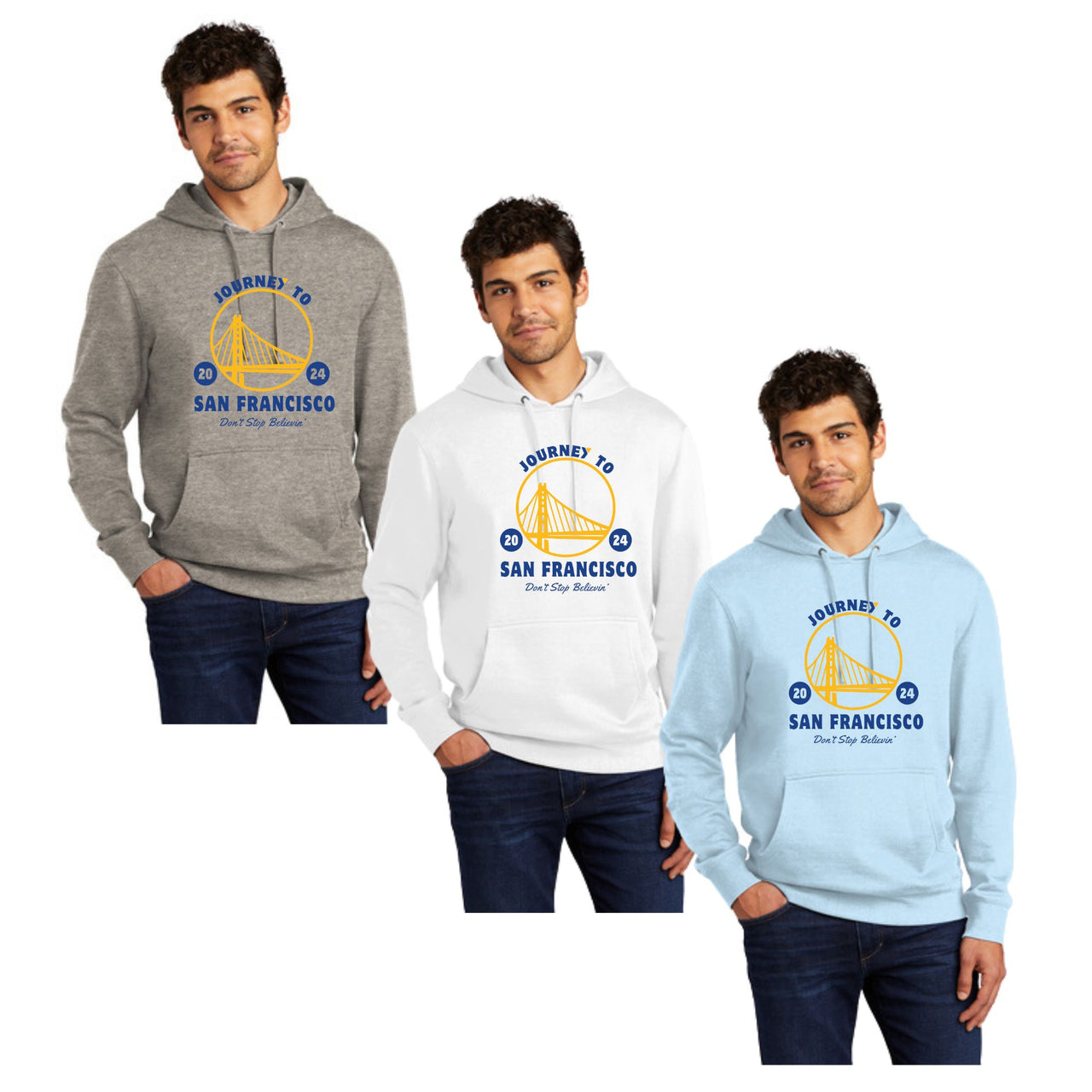 Adult & Youth - District Unisex Fleece Hooded Sweatshirt - (JSF)