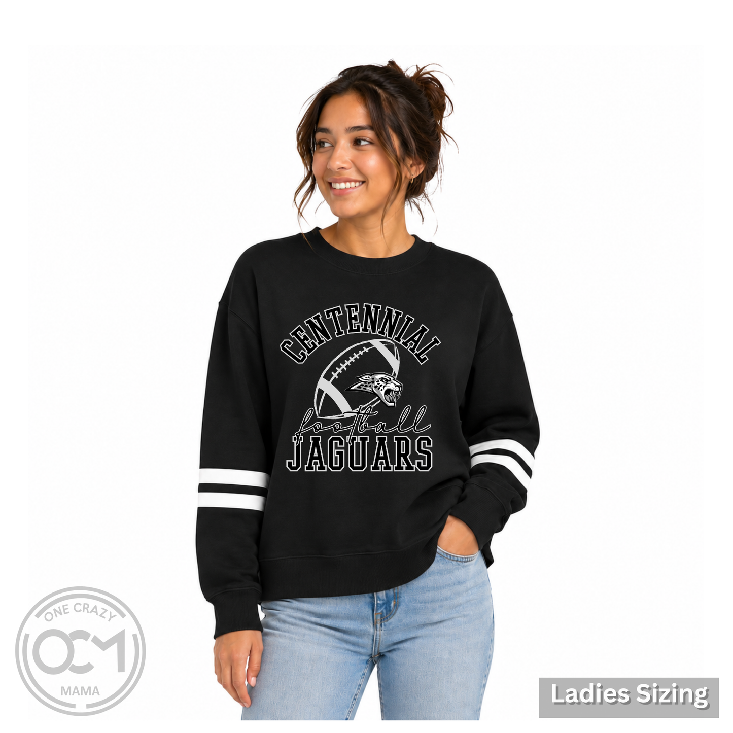 Enza - Ladies Boxy Crew (Centennial Football 2026)