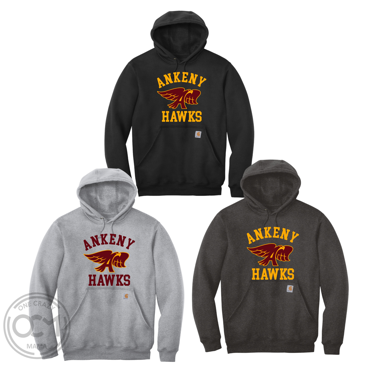 Carhartt - Hoodie (Ankeny Hawks Collection)