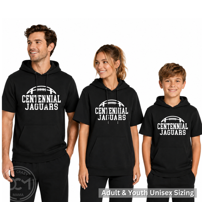 Sport Tek - Short Sleeve Hoodie (Centennial Football 2026)