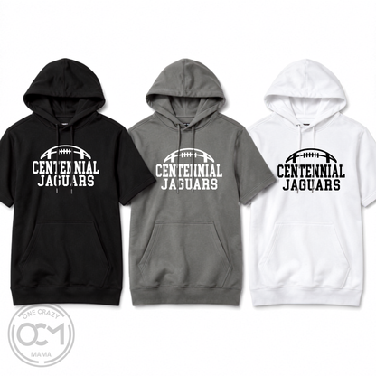 Sport Tek - Short Sleeve Hoodie (Centennial Football 2026)