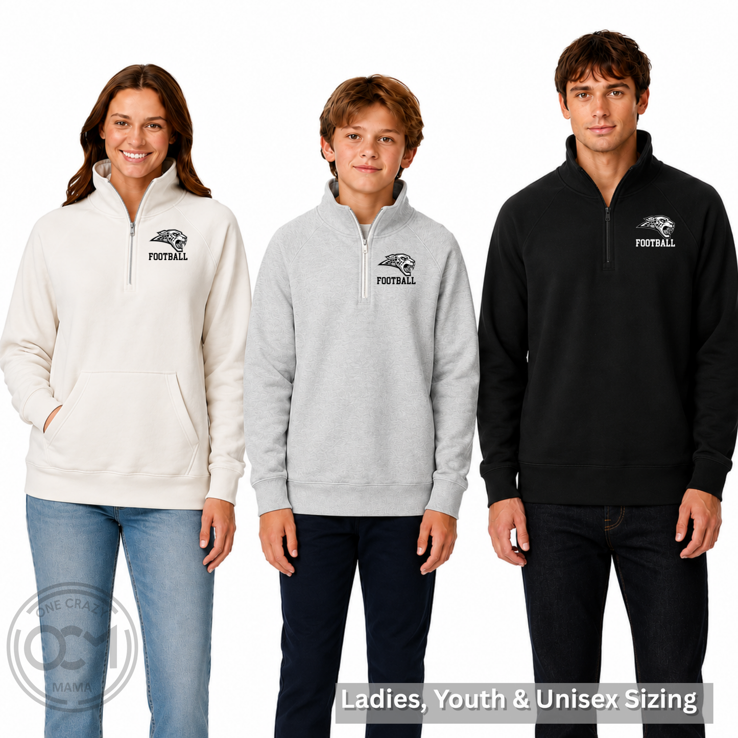 Enza - Half Zip Fleece (Centennal Football Fundraiser 2026)