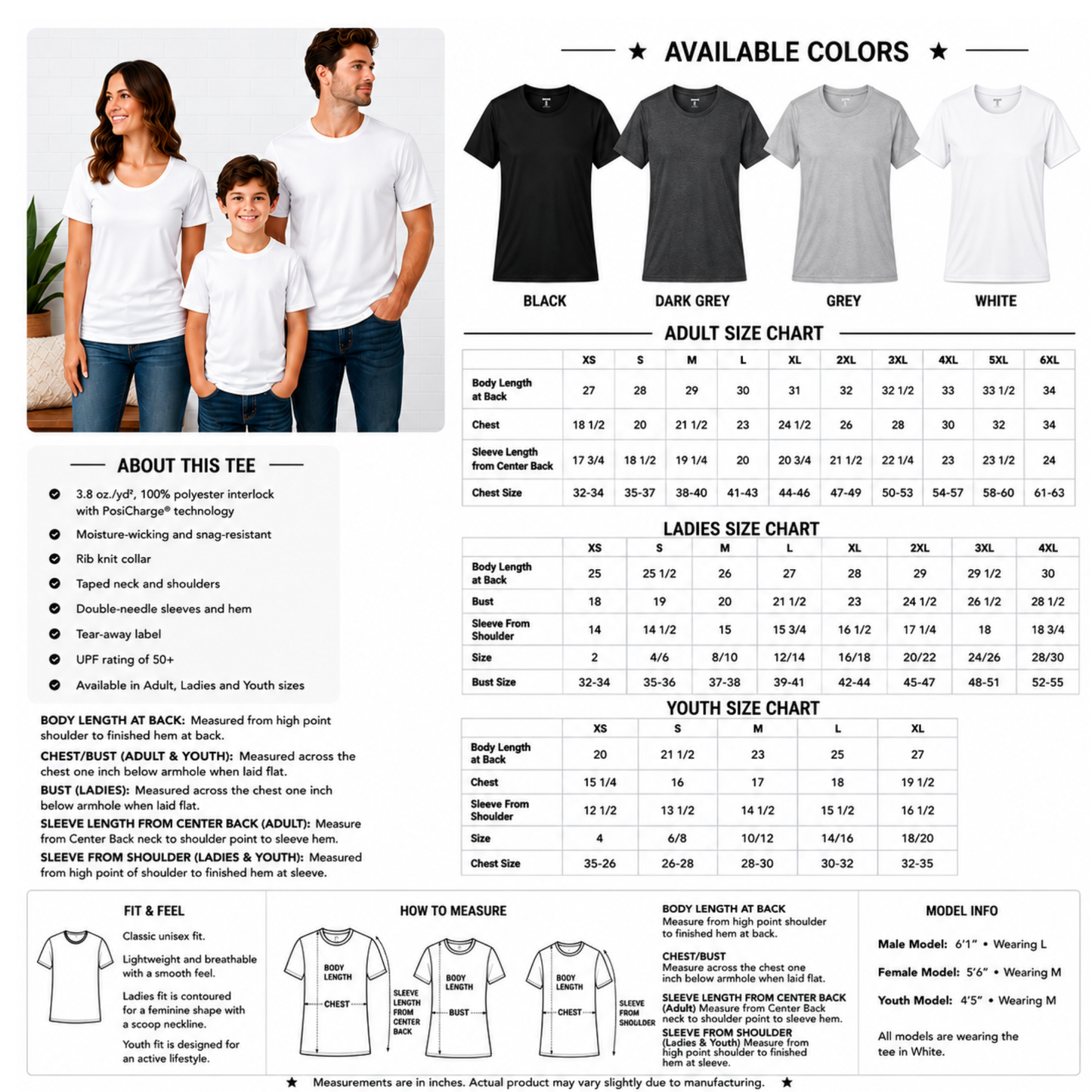 Sport Tek - Dri Fit Tee (Centennial Football 2026)
