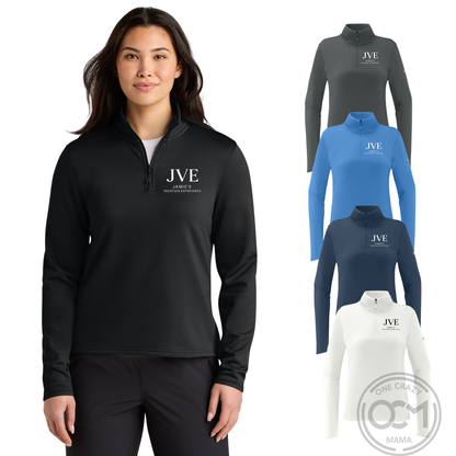 Ladies - The North Face 1/4 Zip Fleece (JVE)