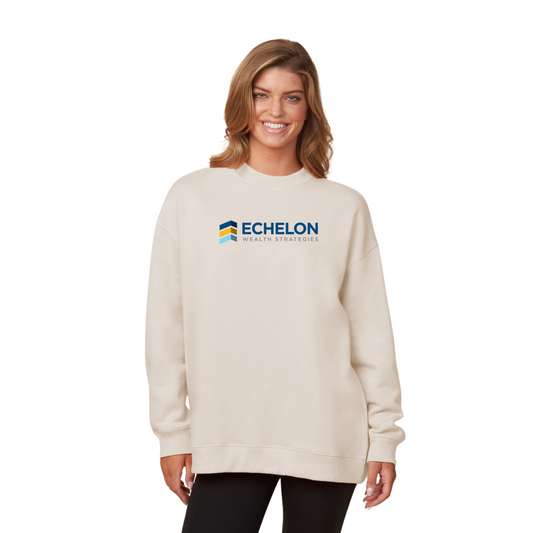 Enza - Ladies Off Duty Oversized Crew (Echelon)