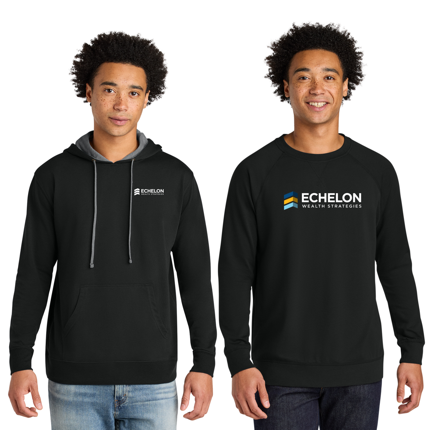 Next Level - Laguna Lightweight Hoodie & Crew (Echelon)