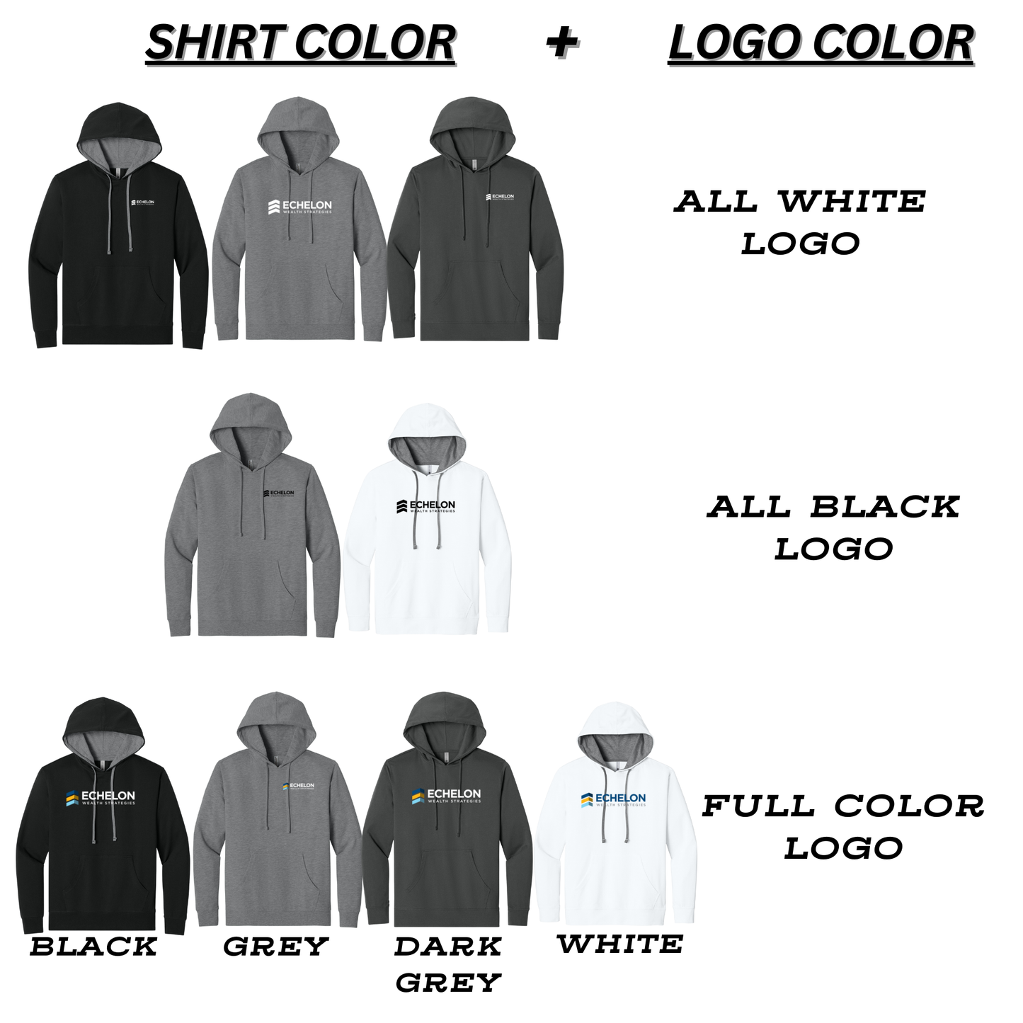 Next Level - Laguna Lightweight Hoodie & Crew (Echelon)