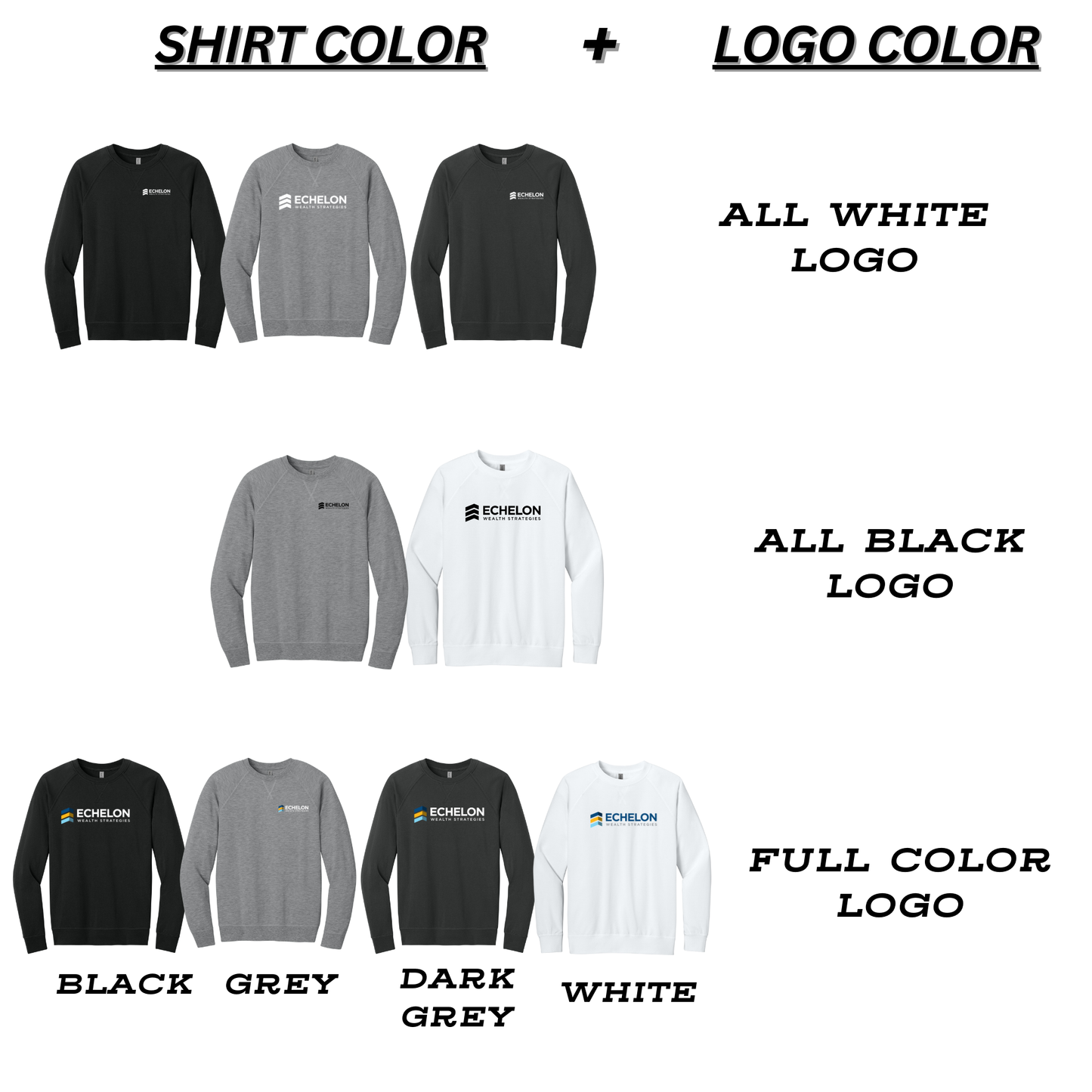 Next Level - Laguna Lightweight Hoodie & Crew (Echelon)