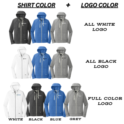 New Era - Sueded Full Zip Hoodie (Echelon)