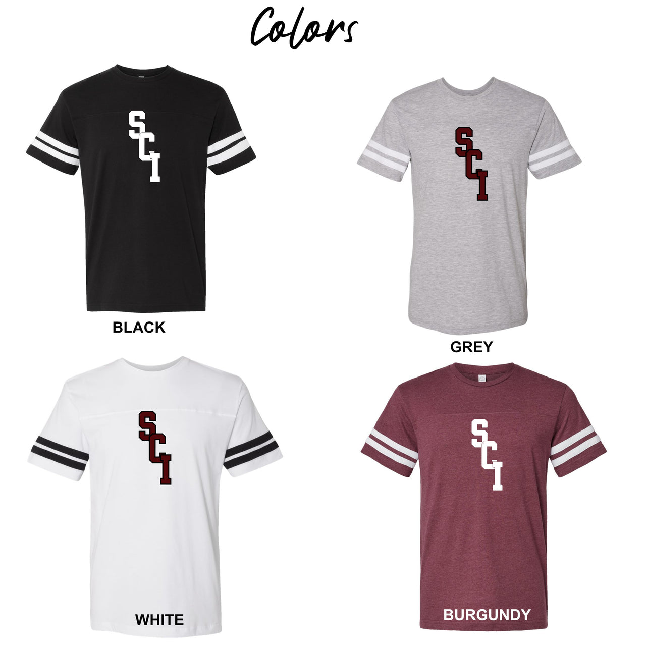 Adult & Ladies -Varsity Tee (SCI)