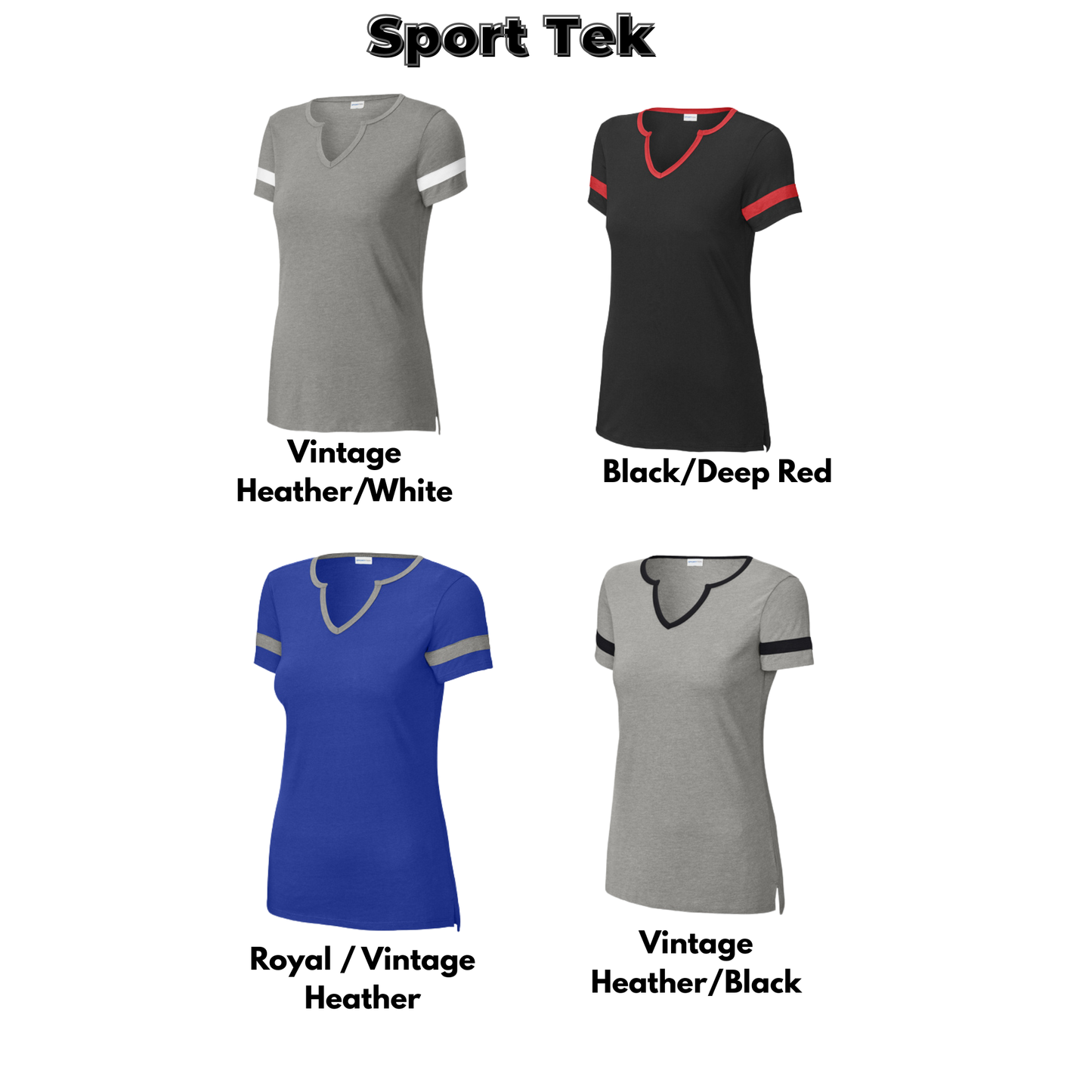 Ladies - Halftime V-Notch Tee (Ankeny Generals Baseball)