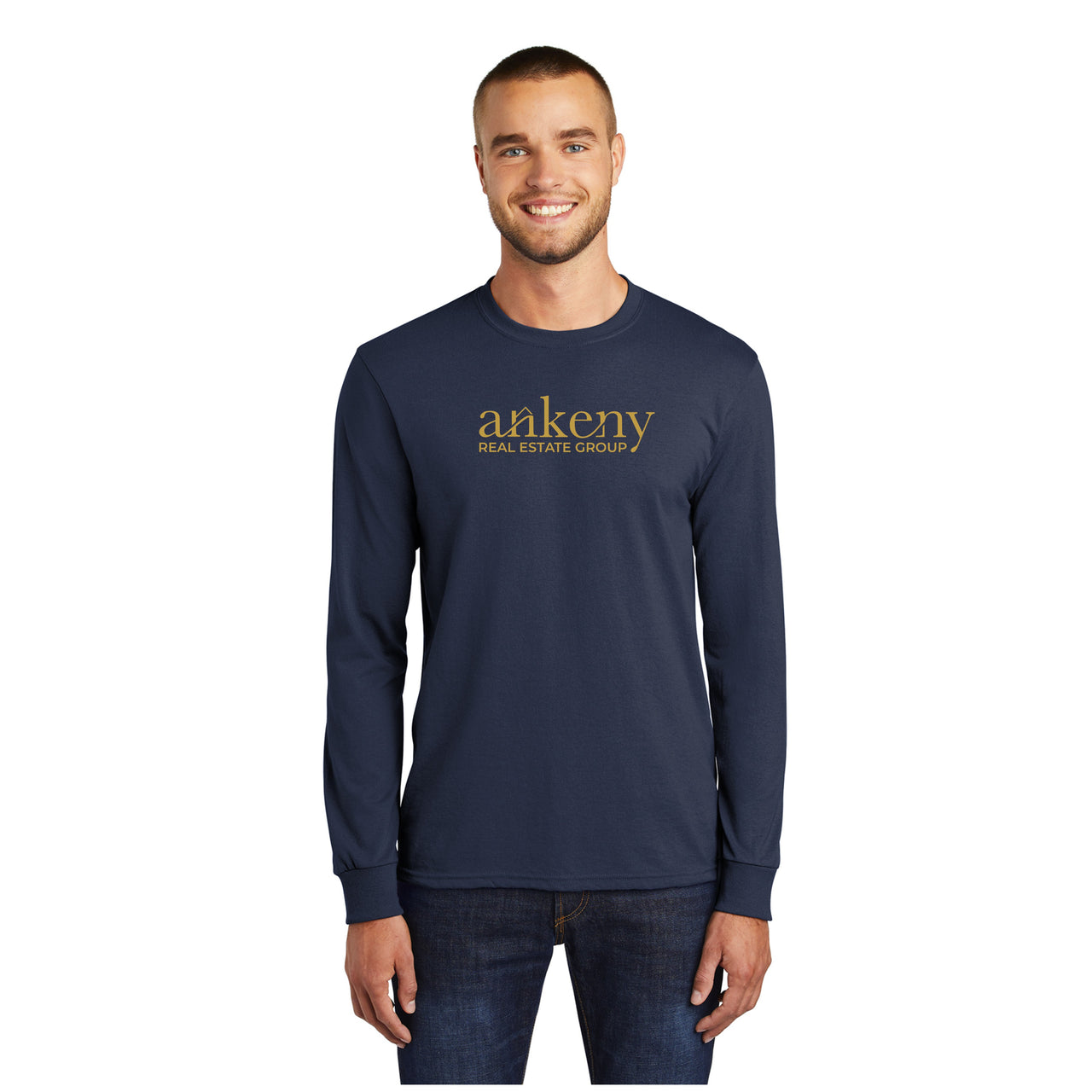 Adult - Port & Company® Long Sleeve Core Blend Tee - (Ankeny Real Estate Group)