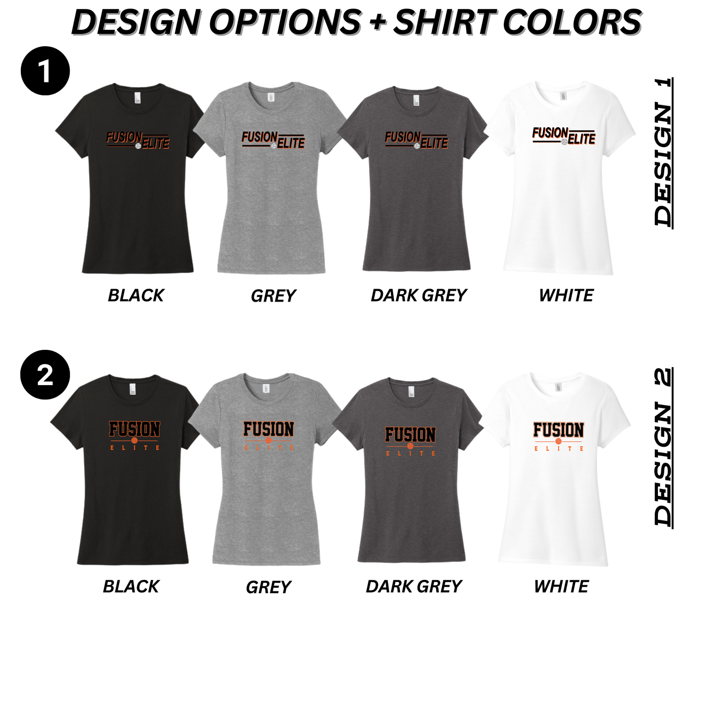 Ladies - Bella Relaxed Cotton/Poly Tee (Fusion Elite)