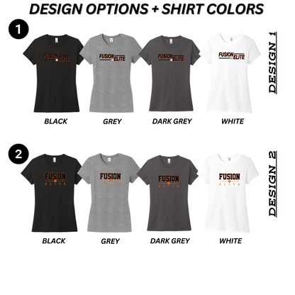 Ladies - Bella Relaxed Cotton/Poly Tee (Fusion Elite)