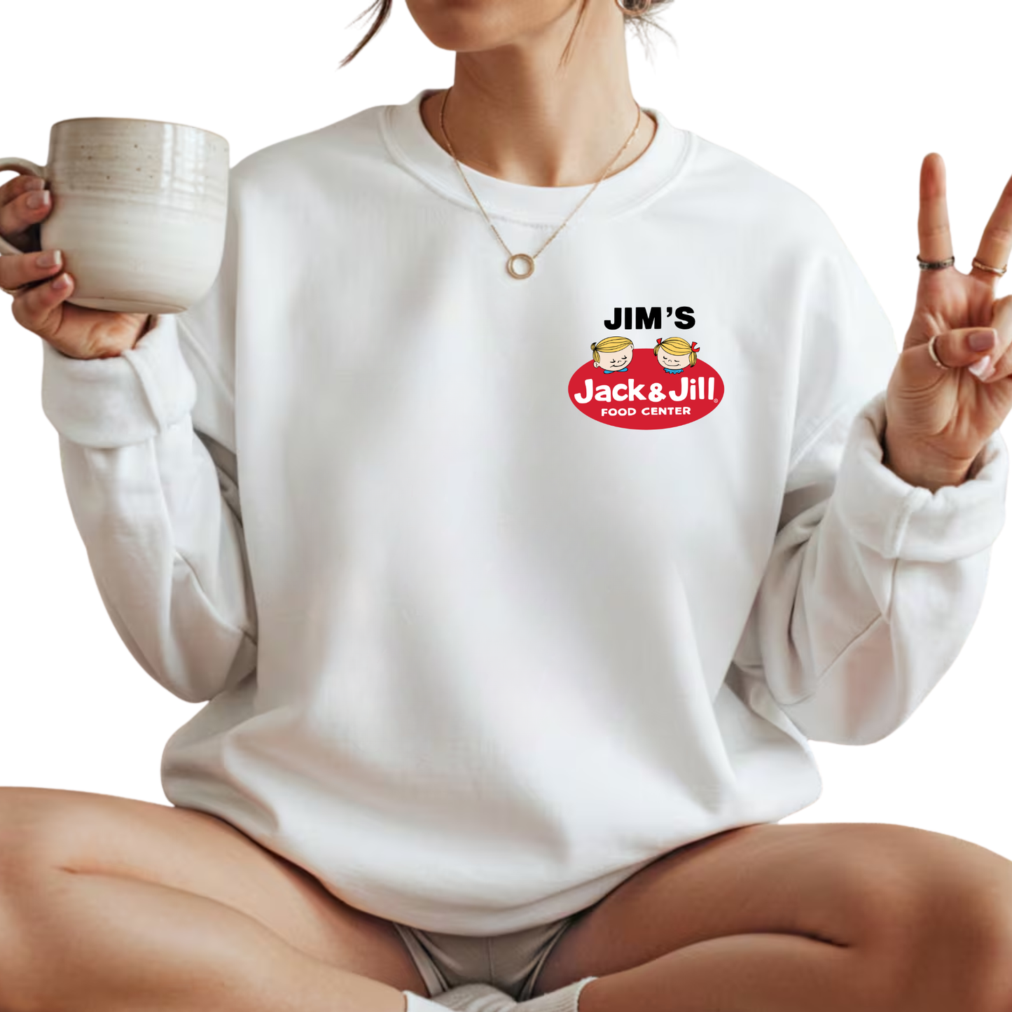 Adult - Lane Seven Premium Crewneck Sweatshirt (Jim's Jack & Jill)