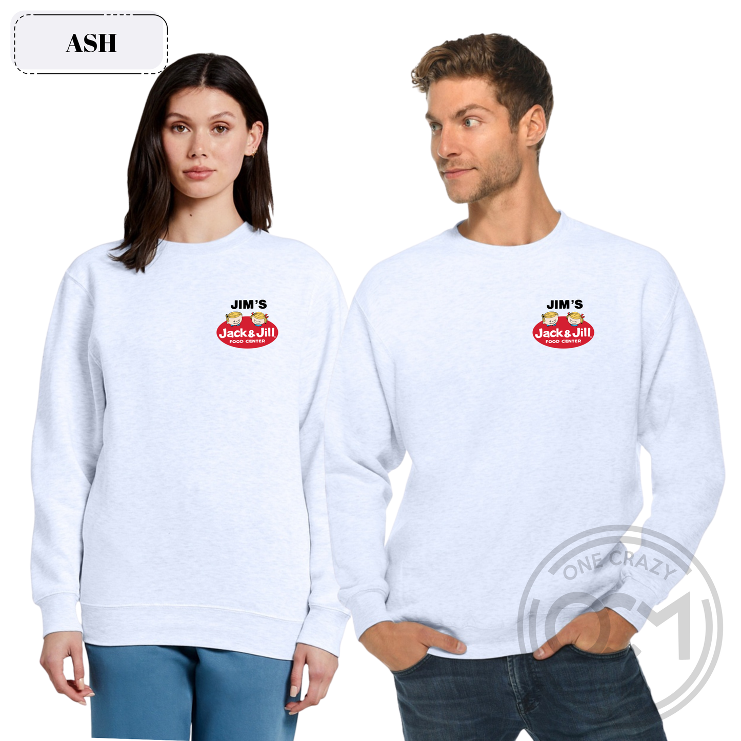 Adult - Lane Seven Premium Crewneck Sweatshirt (Jim's Jack & Jill)