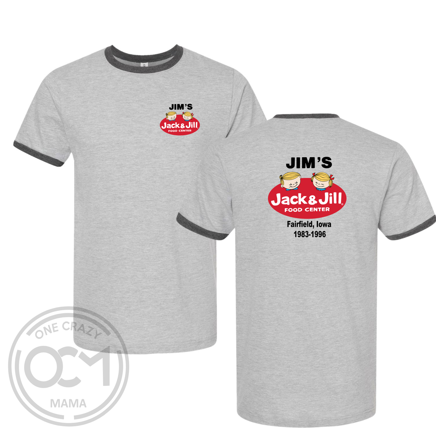 Adult - Tulex Ringer Tee (Jim's Jack & Jill)