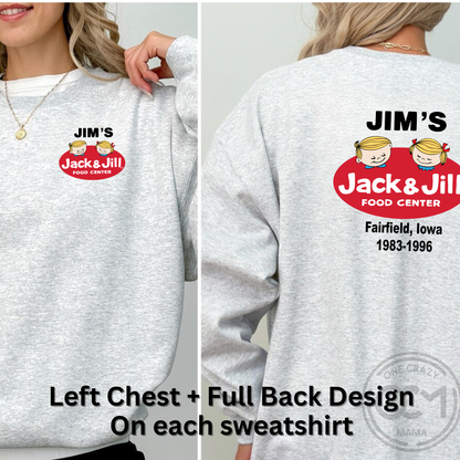 Adult - Lane Seven Premium Crewneck Sweatshirt (Jim's Jack & Jill)
