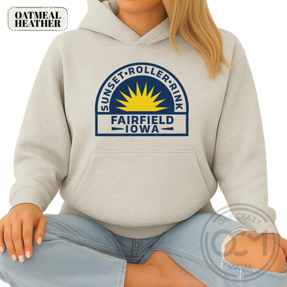 Adult - District Premium Hoodie (Sunset Roller Rink)