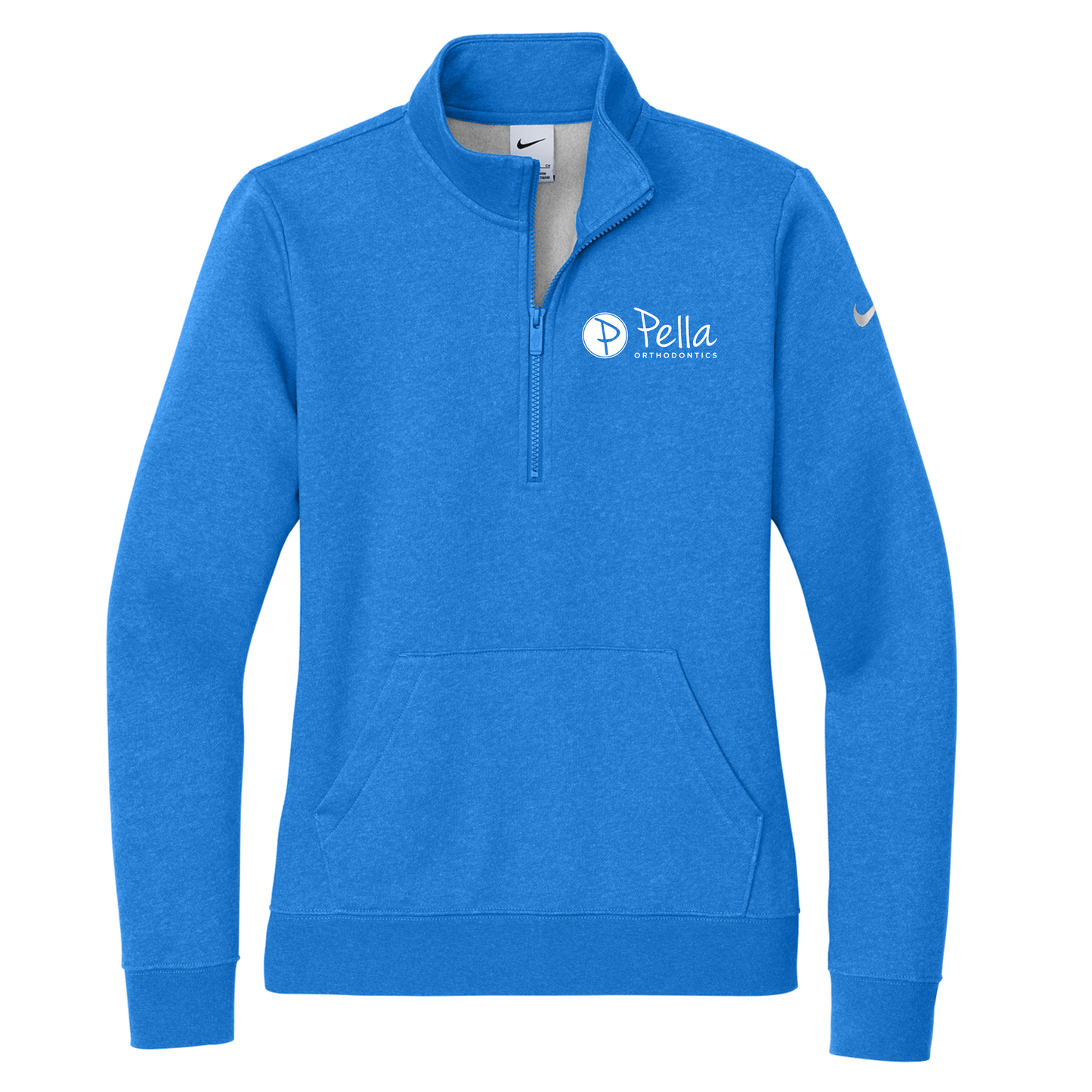 Nike - Ladies Club Fleece 1/2 Zip (Pella Orthodontics)