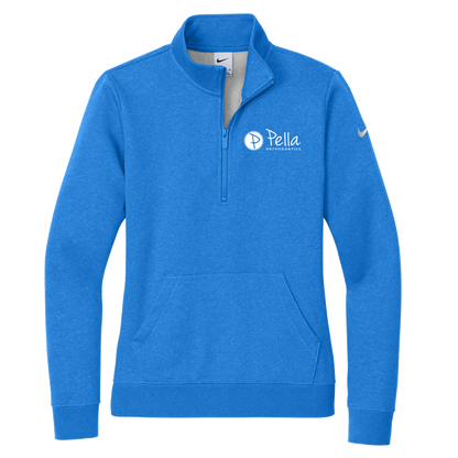 Nike - Ladies Club Fleece 1/2 Zip (Pella Orthodontics)