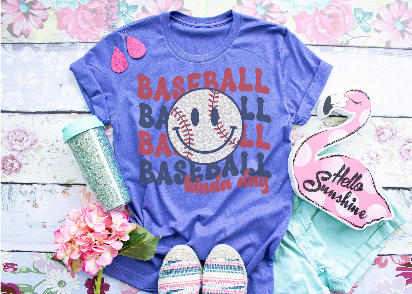 Adult - Unisex Tee (Baseball Kinda Day)