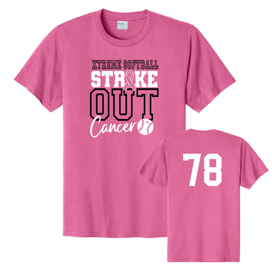 Adult & Youth - Port & Co CVC Tee (Xtreme Softball - # on back)
