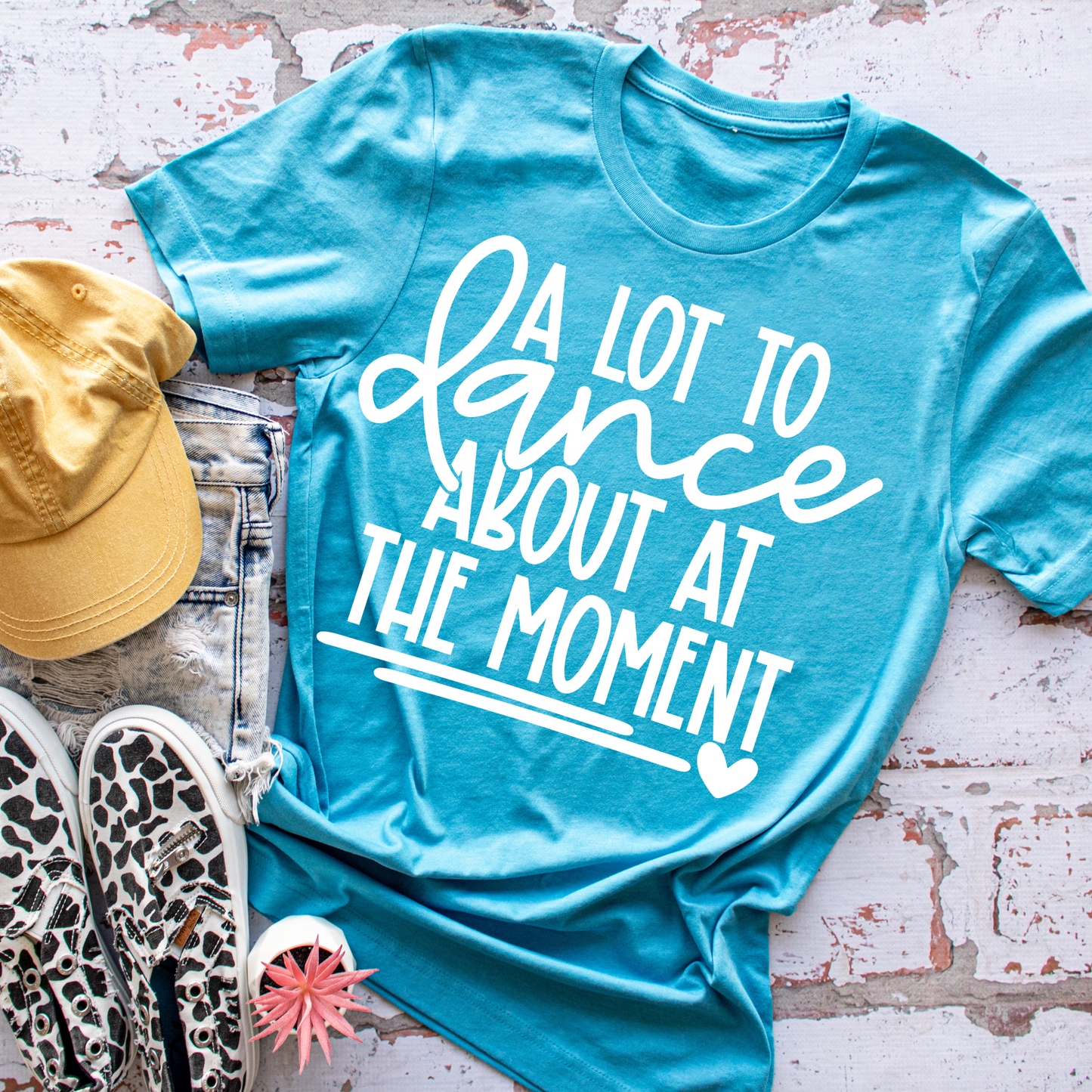 Adult - Unisex Cotton/Poly Tee (A lot to Dance about)