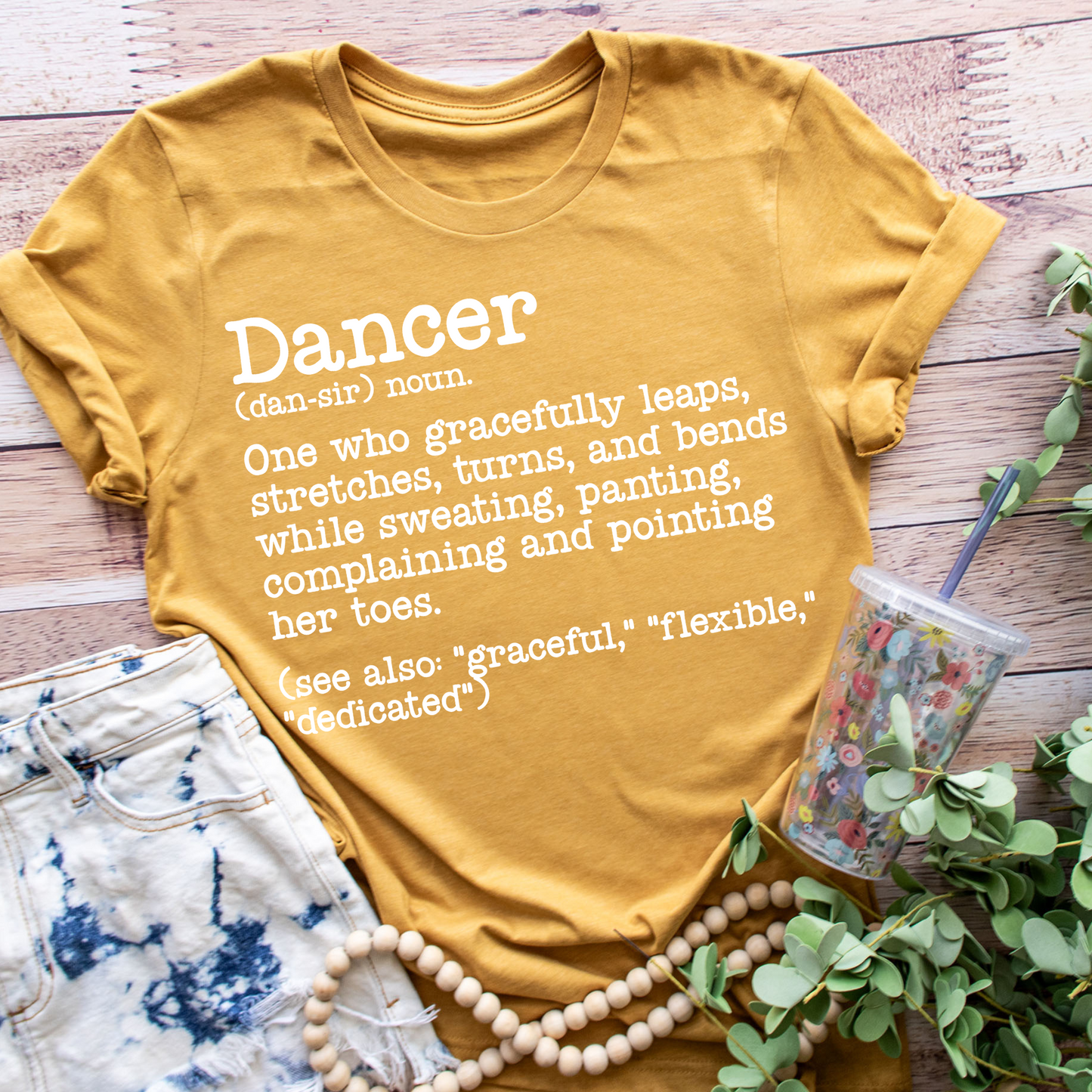 Adult - Unisex Cotton/Poly Tee (Dancer)