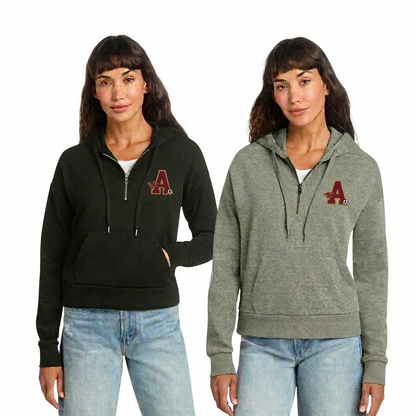 Ladies- Perfect Tri 1/2 Zip Fleece Pullover (Ankeny Hawks Soccer)