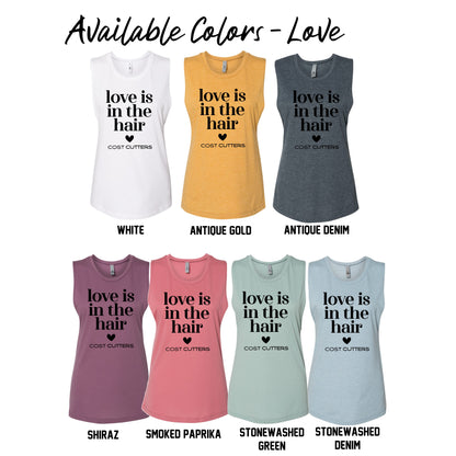 Ladies - Festival Muscle Tank - (Cost Cutters)