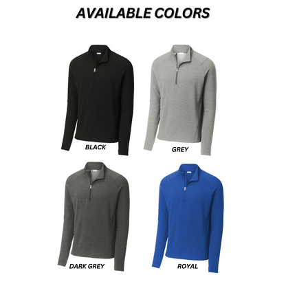 Adult & Ladies - Sport Tek Flex Fleece 1/4 zip - (Ankeny Mustangs Baseball)