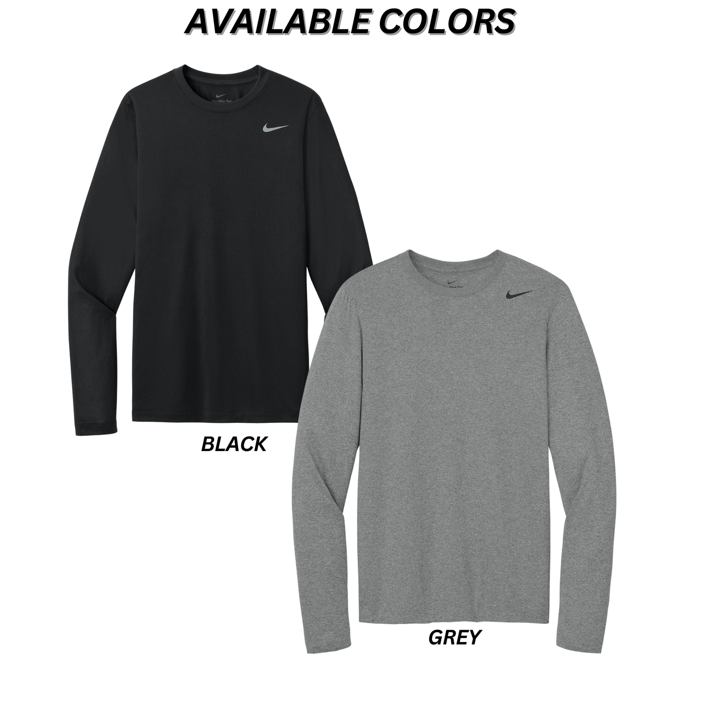 Adult - Nike Legend Performance LS Tee - (Ankeny Mustangs Baseball)