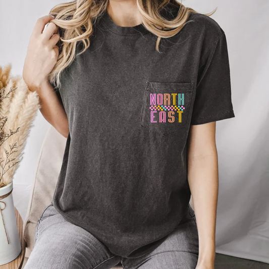 Comfort Colors - Pocket Tee & Long Sleeve Tee (NE Elementary Staff)
