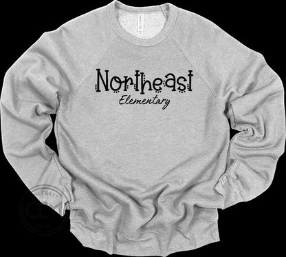 Bella+Canvas - Crewneck Sweatshirt (NE Elementary Staff)