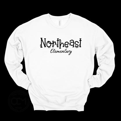 Bella+Canvas - Crewneck Sweatshirt (NE Elementary Staff)