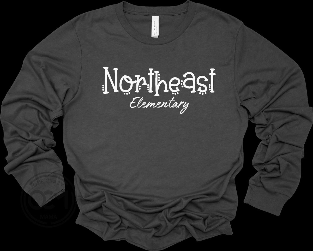 Bella + Canvas - Long Sleeve Tee (NE Elementary Staff)