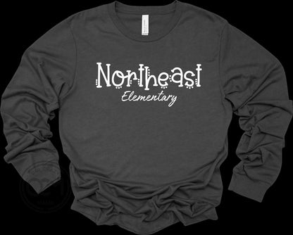 Bella + Canvas - Long Sleeve Tee (NE Elementary Staff)
