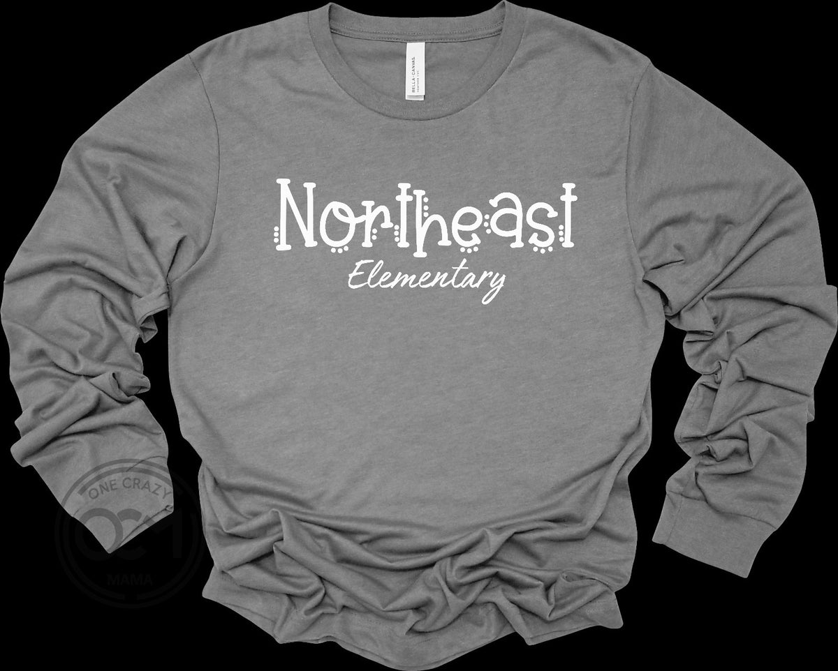 Bella + Canvas - Long Sleeve Tee (NE Elementary Staff)