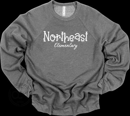 Bella+Canvas - Crewneck Sweatshirt (NE Elementary Staff)