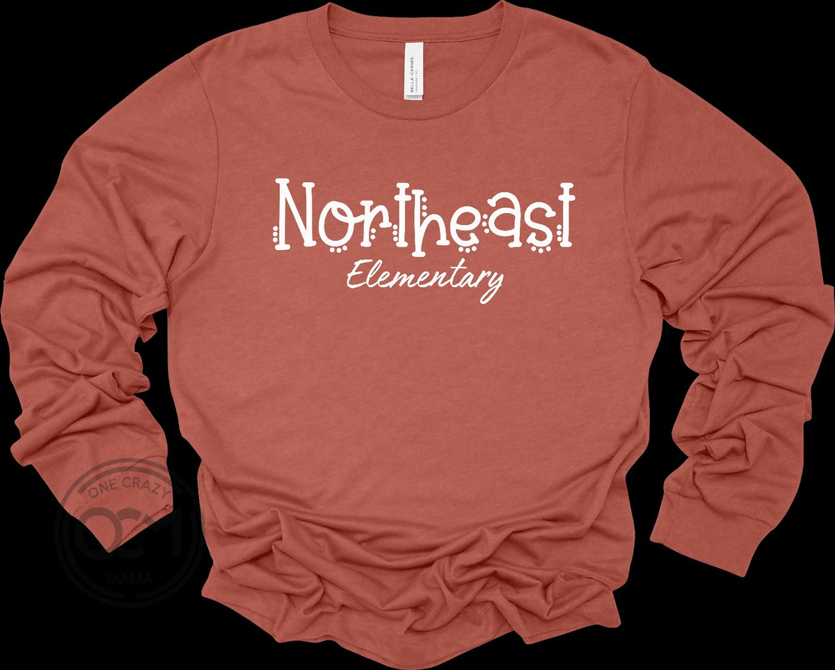 Bella + Canvas - Long Sleeve Tee (NE Elementary Staff)