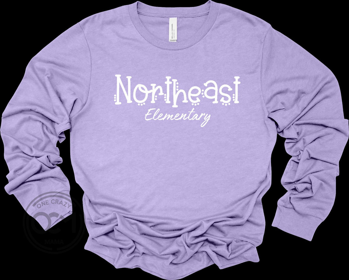 Bella + Canvas - Long Sleeve Tee (NE Elementary Staff)