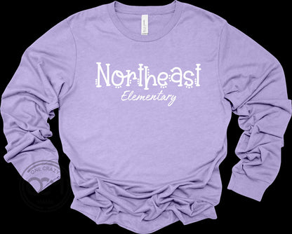 Bella + Canvas - Long Sleeve Tee (NE Elementary Staff)
