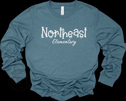Bella + Canvas - Long Sleeve Tee (NE Elementary Staff)