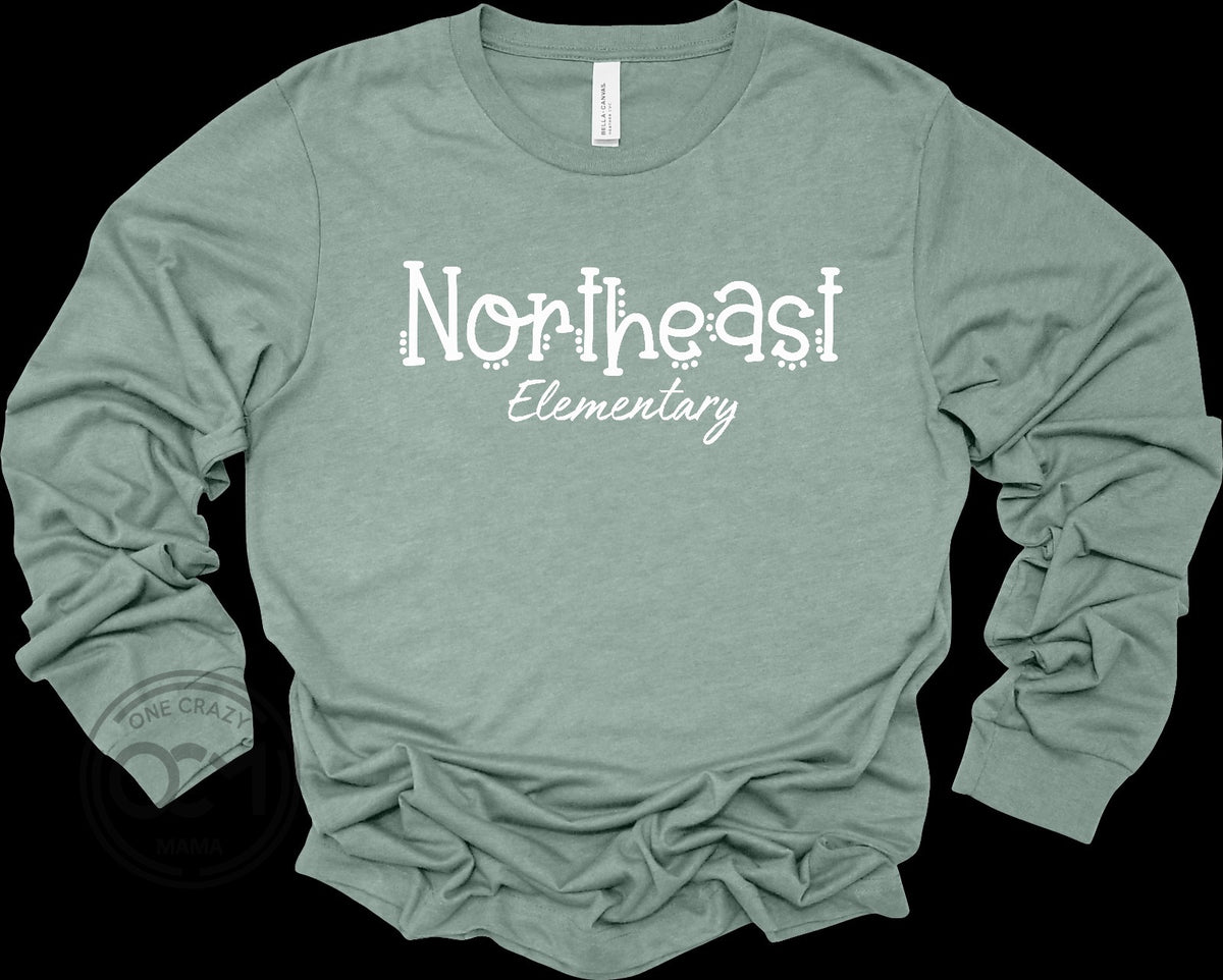 Bella + Canvas - Long Sleeve Tee (NE Elementary Staff)