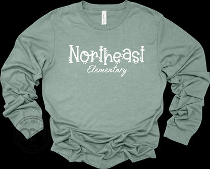Bella + Canvas - Long Sleeve Tee (NE Elementary Staff)